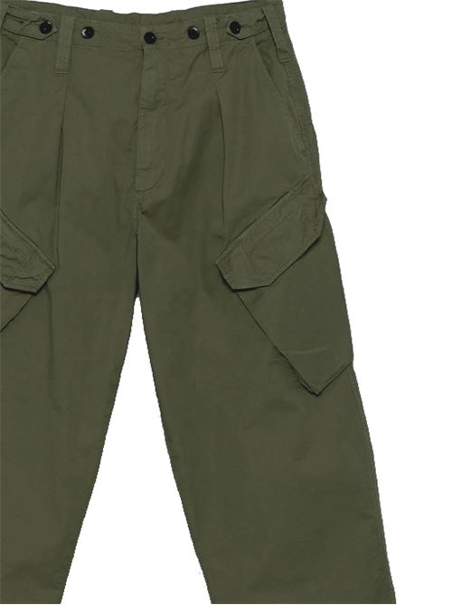 pantalone loose cargo verde uomo C.P. COMPANY | 18CMPA286A110340O669
